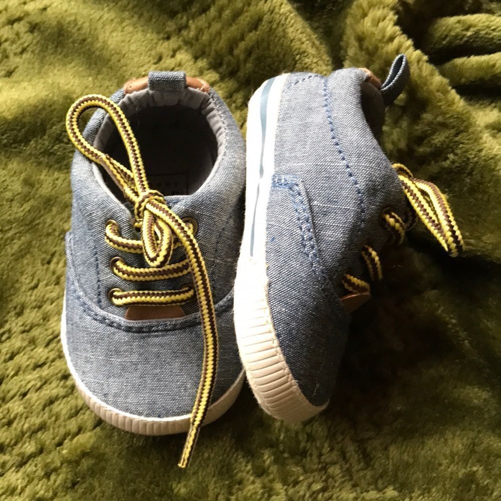 Baby Gap shoes 3-6 mos blue